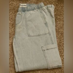 No Boundaries Light Blue Denim Shorts